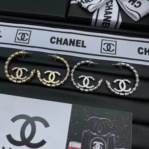 Chanel new stud earrings