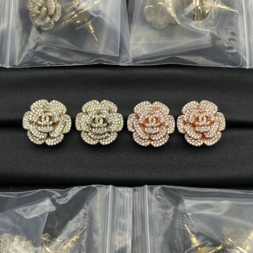 Chanel new stud earrings
