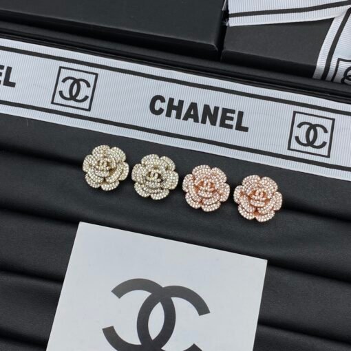 Chanel new stud earrings