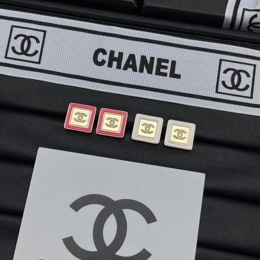 Chanel new stud earrings