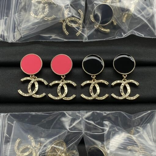 Chanel new stud earrings