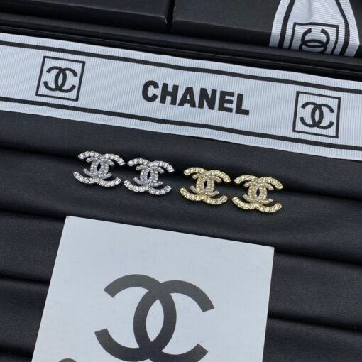 Chanel new stud earrings