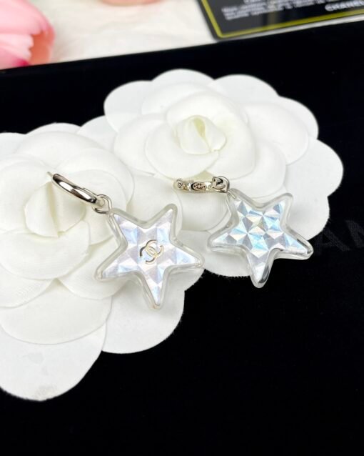 Chanel 2Newnew Star Resin Earrings - 图片 5