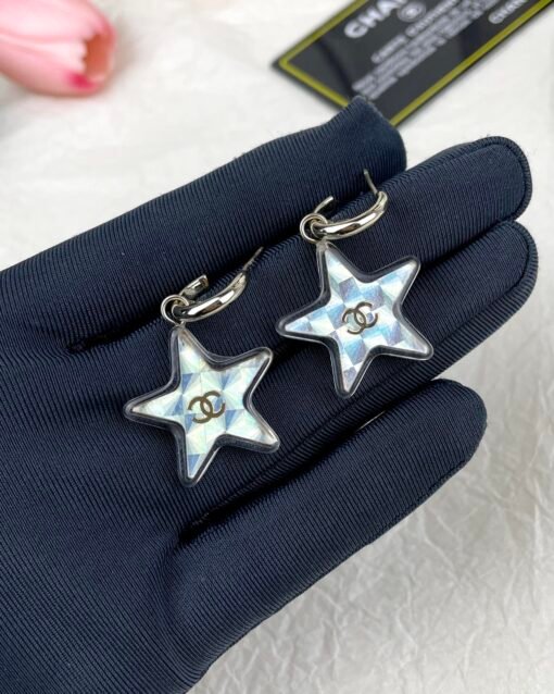 Chanel 2Newnew Star Resin Earrings - 图片 2