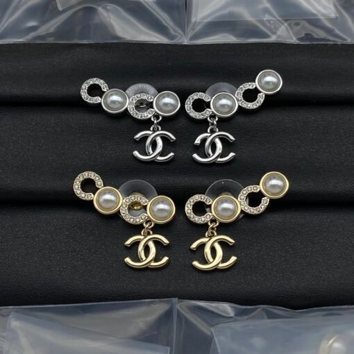 Chanel new stud earrings