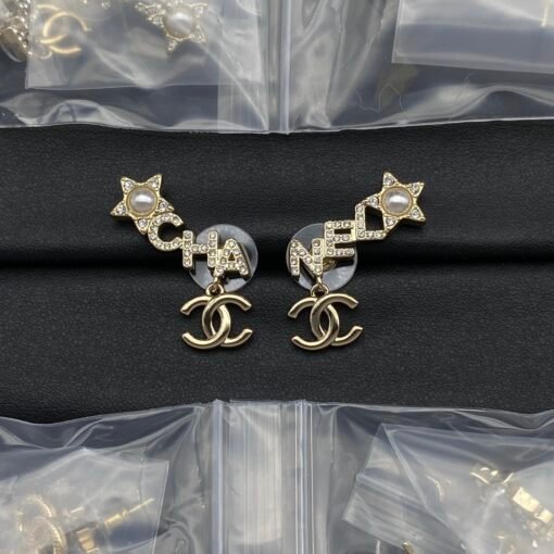 Chanel new stud earrings