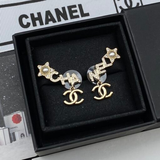 Chanel new stud earrings