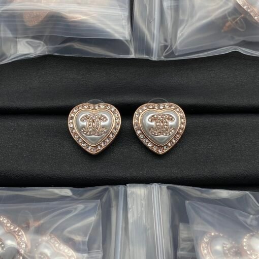 Chanel new stud earrings