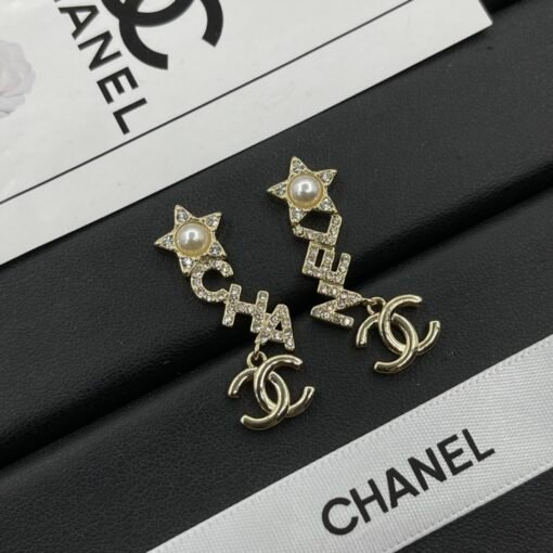 Chanel stud earrings