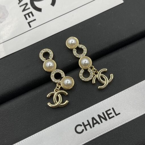 Chanel stud earrings