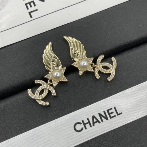 Chanel stud earrings