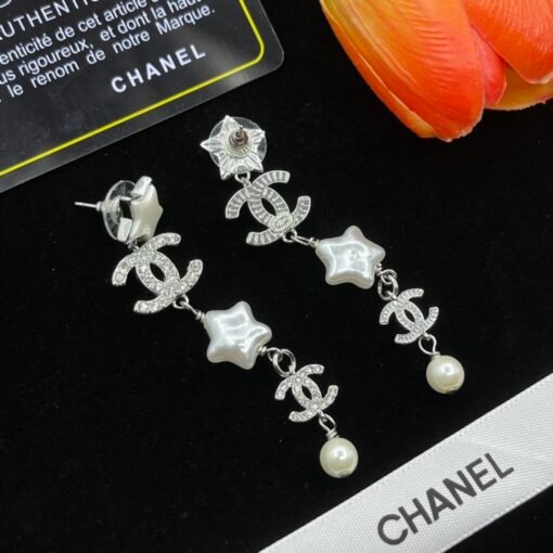 Chanel stud earrings - Image 4