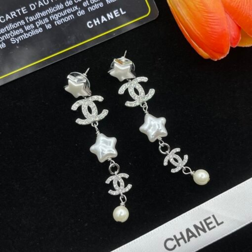 Chanel stud earrings