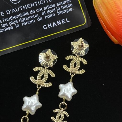 Chanel stud earrings - Image 6