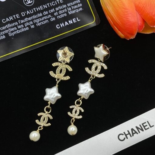 Chanel stud earrings - Image 4