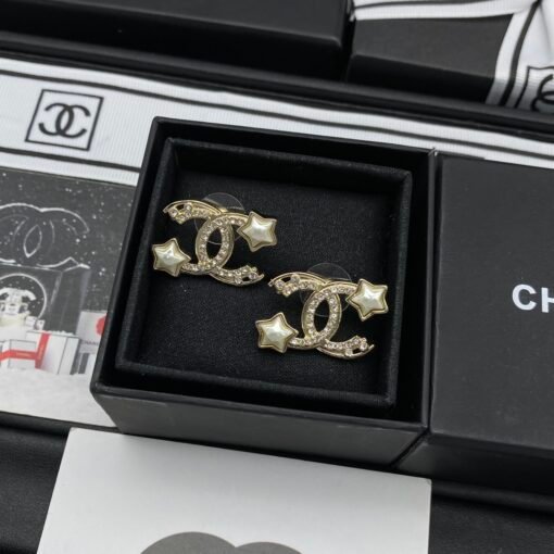 Chanel new stud earrings