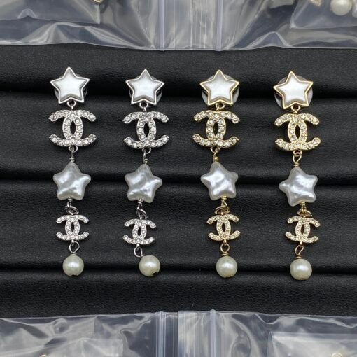 Chanel new stud earrings