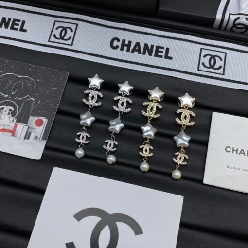 Chanel new stud earrings