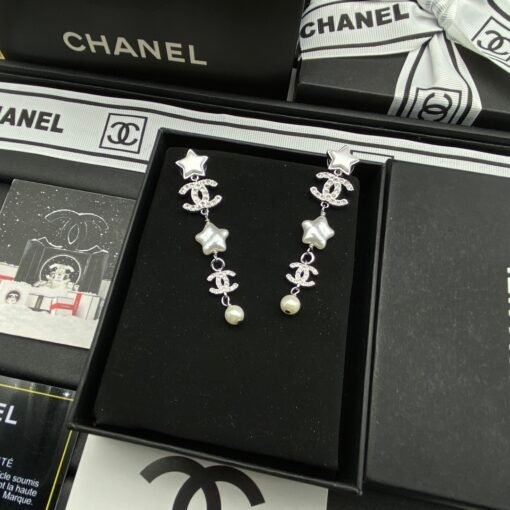 Chanel new stud earrings - 图片 5