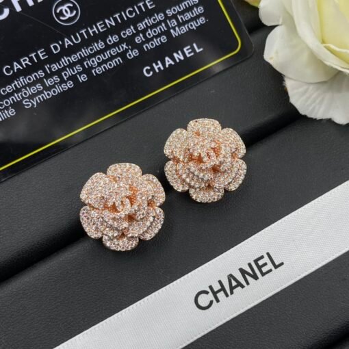 Chanel stud earrings