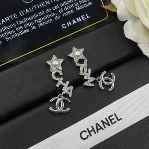 Chanel stud earrings