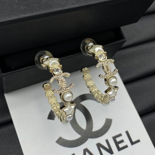 Chanel new stud earrings - 图片 6