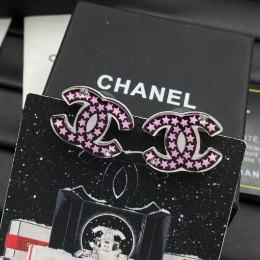 Chanel new stud earrings