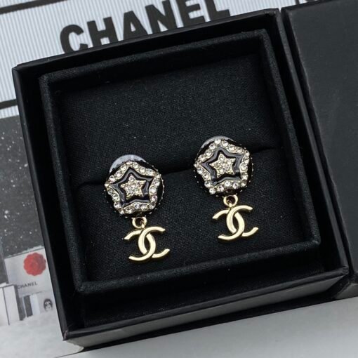 Chanel new stud earrings