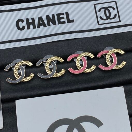 Chanel new stud earrings