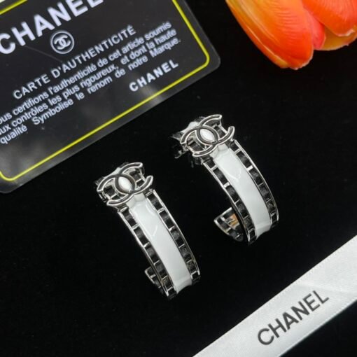 Chanel stud earrings