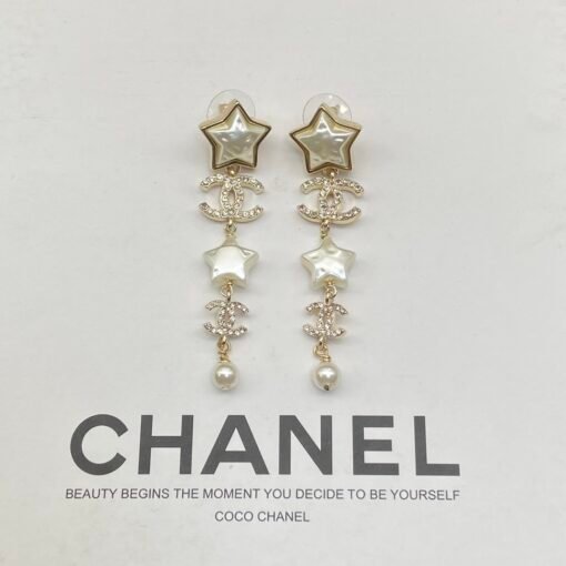 New products today
@Chanel Star Double C Tassel Earrings
Beautiful enough to suffocate, the upper ear effect is super good - Image 2