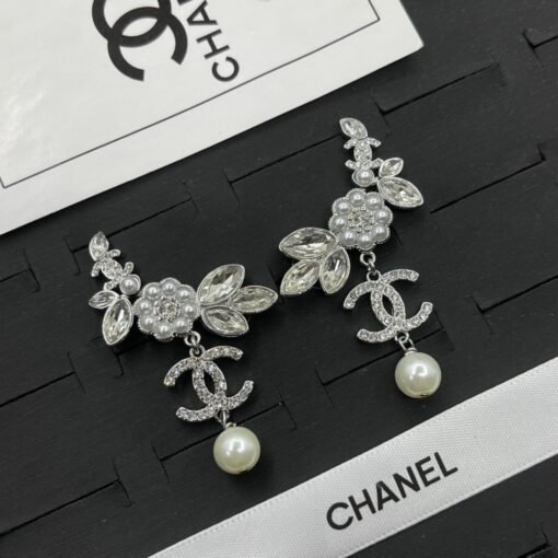 Chanel stud earrings
