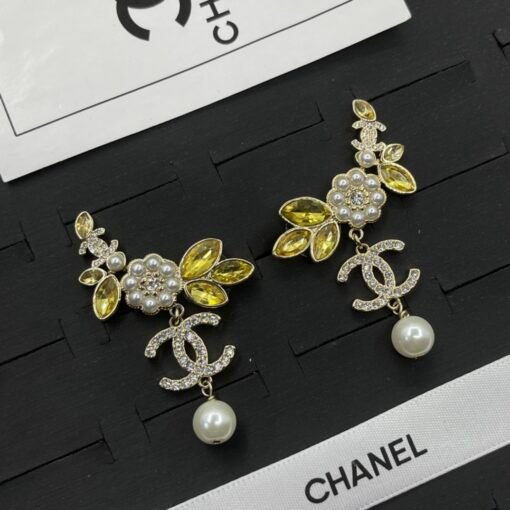 Chanel stud earrings
