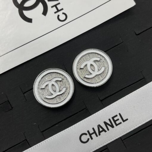 Chanel stud earrings