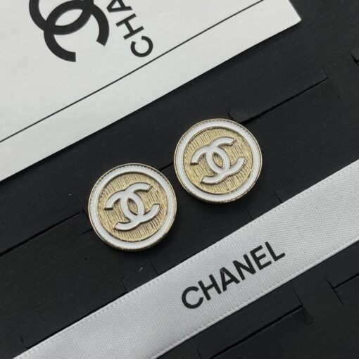 Chanel stud earrings