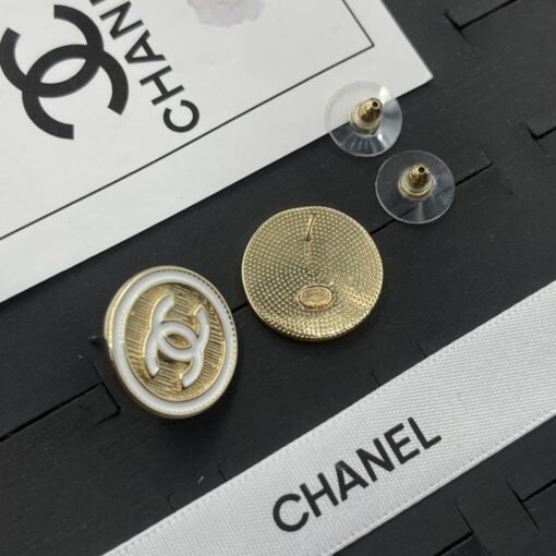 Chanel stud earrings - Image 4