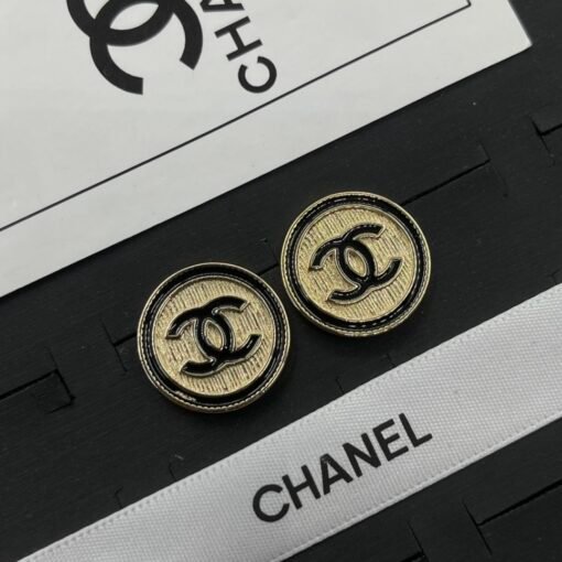 Chanel stud earrings
