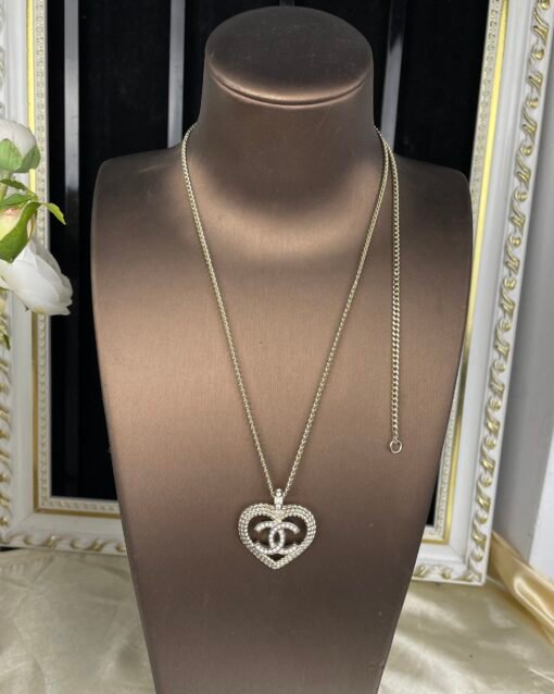 Chanel  new love hollow pendant necklace - Image 8