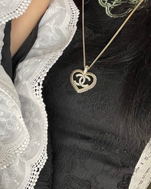 Chanel  new love hollow pendant necklace - Image 2