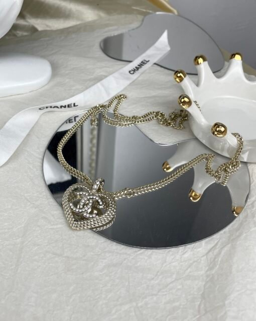Chanel  new love hollow pendant necklace - Image 5