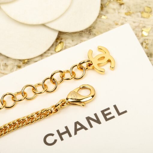 [Chanel 24P Denim Love Necklace] - Image 6