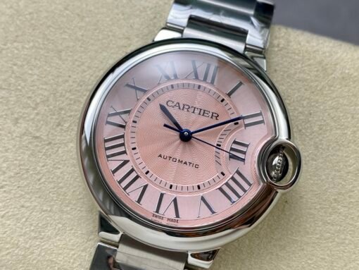 3K Factory Cartier Blue Balloon 36mm mechanical movement, - 图片 3