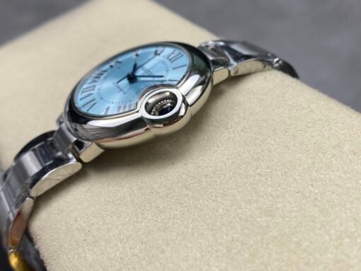 3K Cartier Blue Balloon 33mm Mechanical Movement - Image 7