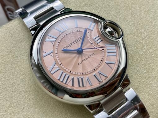 3K Cartier Blue Balloon 33mm Mechanical Movement w - 图片 2