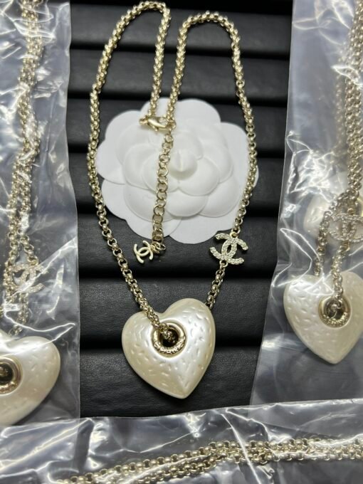 Chanel new large customized love necklace
