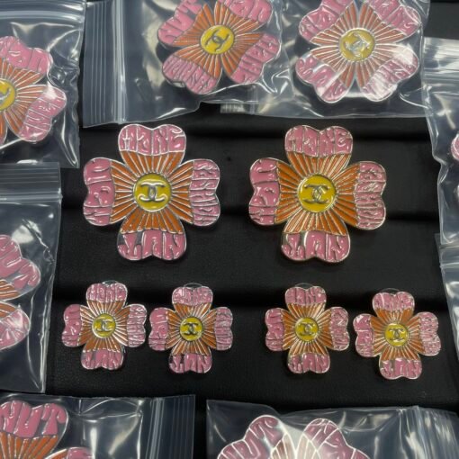 Chanel  brooch  earrings