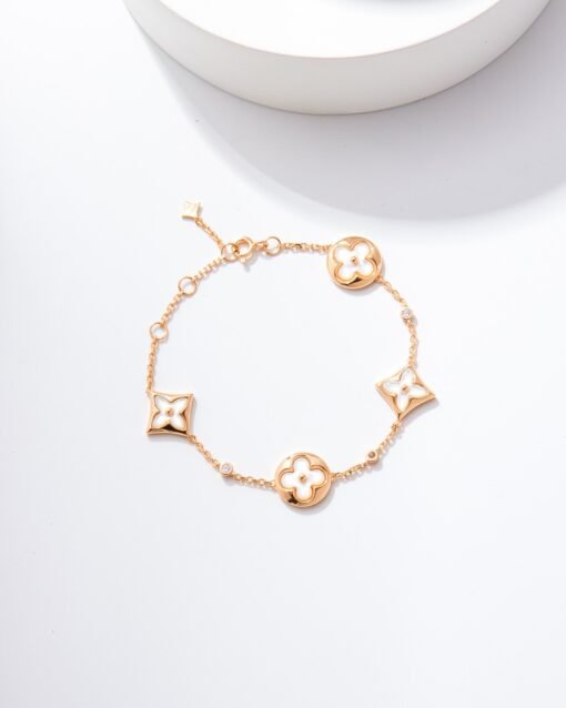 LV classic four-flower diamond bracelet - Image 2