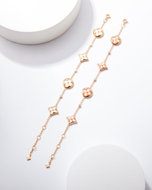 LV classic four-flower diamond bracelet