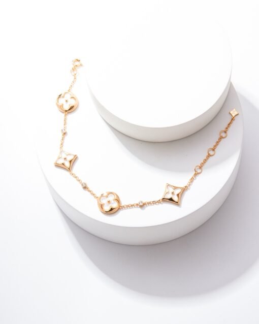LV classic four-flower diamond bracelet - Image 7