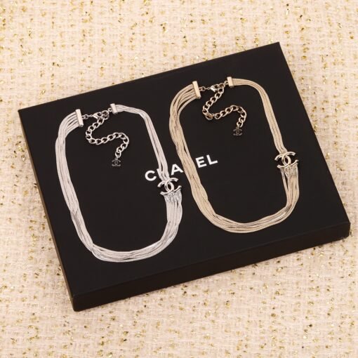 Chanel  Double C Tassel Necklace】